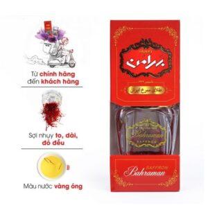 5 hộp nhụy hoa nghệ tây Saffron Bahraman 1gr
