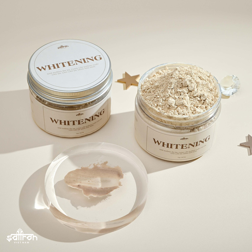 The Journey of Skin | Bộ sản phẩm dưỡng trắng Saffron Whitening Mask