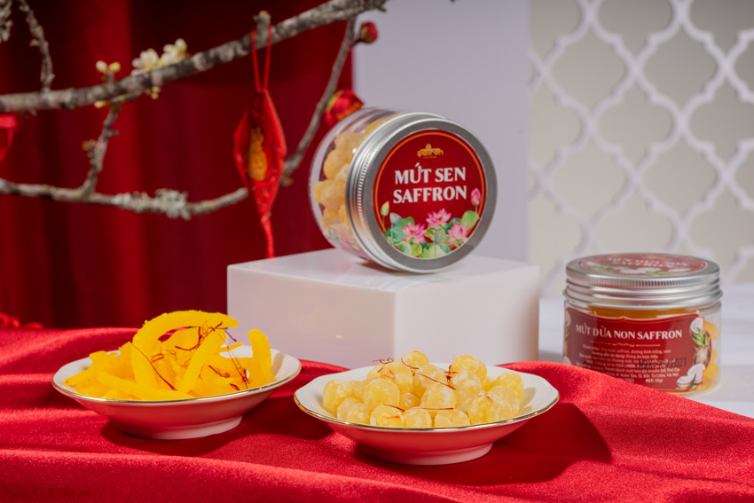 [HỘP QUÀ FARID #6] Saffron Salam + Mứt Sen