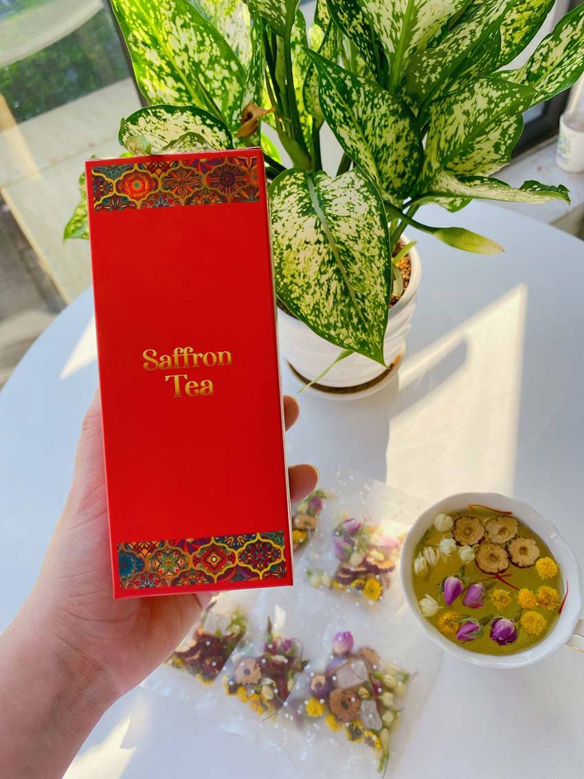Set AZAR #1 – Hộp quà Saffron SALAM & 2 bánh nướng Saffron cao cấp