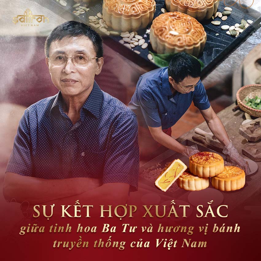 Set AZAR #2 – Hộp quà Saffron SHYAM & 2 bánh nướng Saffron cao cấp