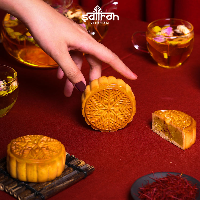 Set AZAR #2 – Hộp quà Saffron SHYAM & 2 bánh nướng Saffron cao cấp
