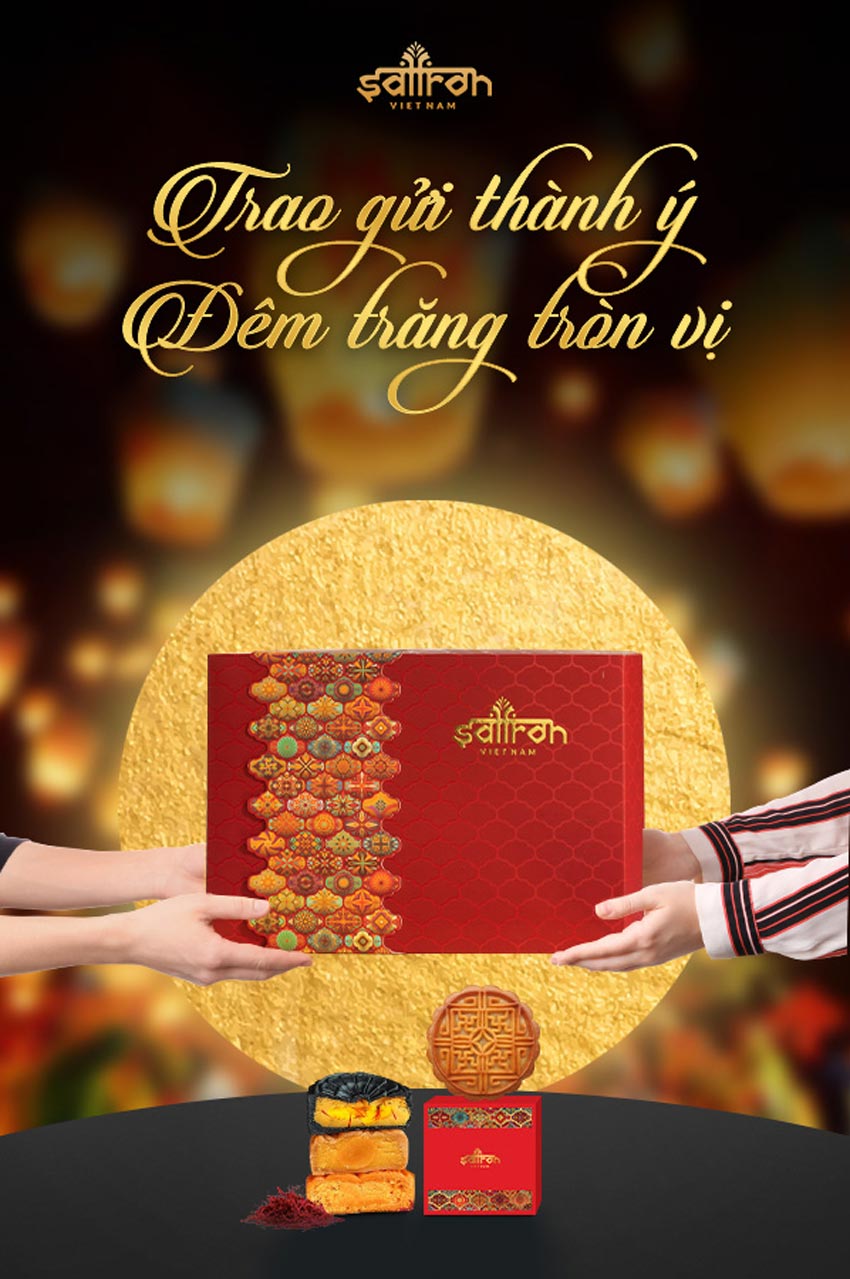 Set AZAR #2 – Hộp quà Saffron SHYAM & 2 bánh nướng Saffron cao cấp