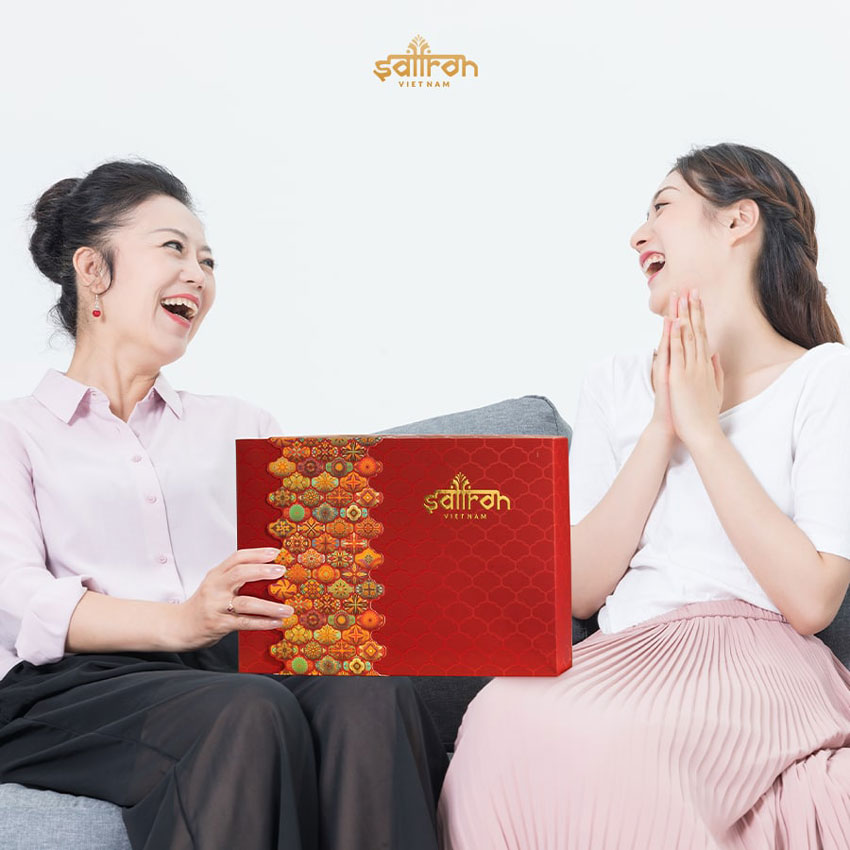 Set AZAR #2 – Hộp quà Saffron SHYAM & 2 bánh nướng Saffron cao cấp
