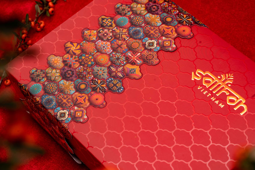 Set AZAR #3 – Hộp quà Saffron JAHAN & 2 bánh nướng Saffron cao cấp