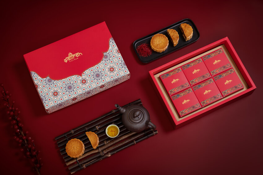 Set MAHDI – Hộp quà 6 bánh trung thu truyền thống 120gr