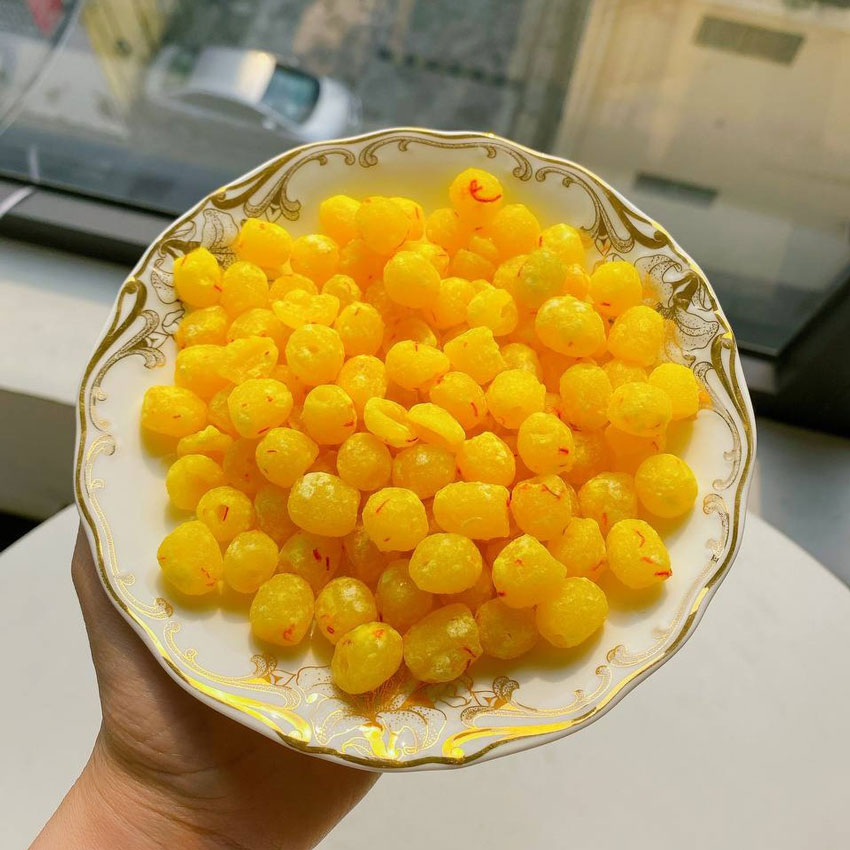 [ HỘP QUÀ EMAD #03] Saffron Salam 1Gr + Trà hoa cúc + Trà hoa nhài + Trà hoa hồng + Trà táo đỏ