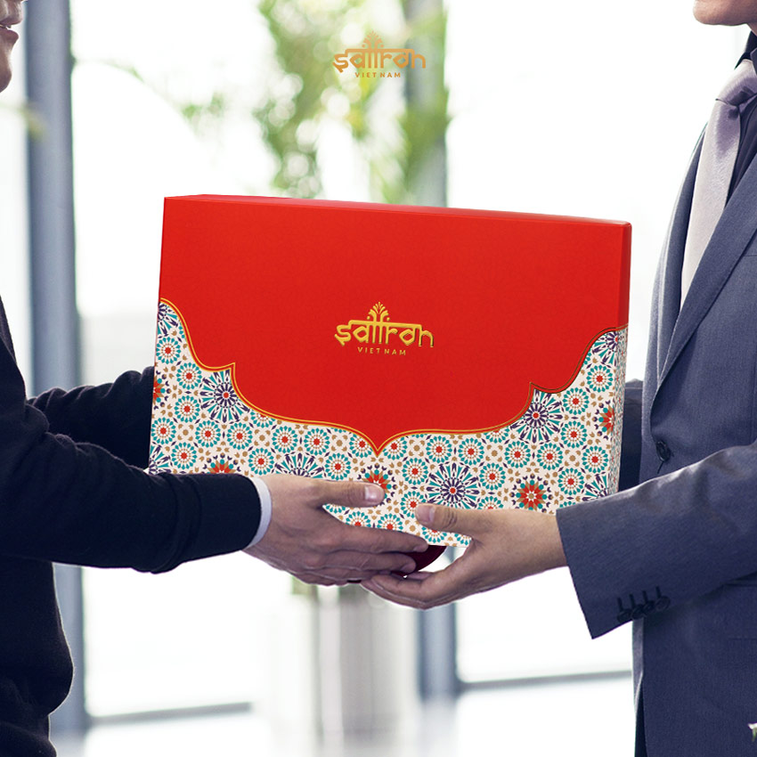 Set RADIN #3 – Hộp 4 bánh trung thu và Nhụy hoa nghệ tây Saffron Jahan
